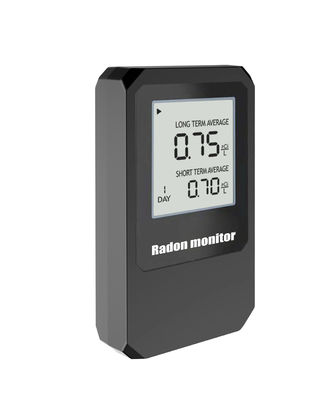 Détecteur de radon portable pour la maison OBM léger avec batterie au lithium